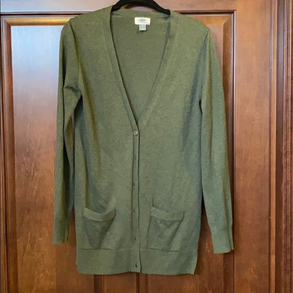 Old navy boyfriend cardigan.